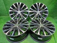 WedsZEA☆19インチメッキアルミホイール4本SET☆VIPセダンミニバン他 