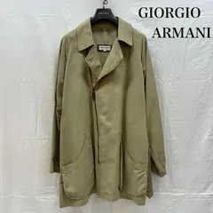 ジョルジオアルマーニ ポリエステル レーヨン ベルテッド ジップアップ チェスター コート メンズ 40 ISItems【USED】【古着】【中古】50160081のサムネイル