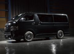 デイトナユーロ 18インチ 8Jオフセット38 ツラツラサイズ ハイエース