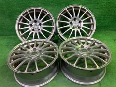 スバル純正stiホイール 17インチ PCD100 ＋48 スタッドレス付 も*や様 スバル純正 STIホイール 17インチ 7J PCD100 ＋48 エ - メルカリ