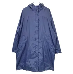 90s LANDS'END マウンテンパーカー 2XL位 ブルーグレー系 ランズエンド ダブルジップ コート ライトアウター 春秋物 a801-5570のサムネイル