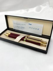 PILOT ボールペン シャーペン2本セット ケース付き 新品未使用】PILOT ボールペン シャーペン 2本セット 本革ケース付き