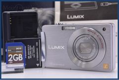Panasonic LUMIX DMC-FX500. Original box, battery, charger, and memory card included. Free shipping. #ks276
