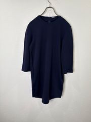 S00373 | JIL SANDER | 질 썬더 | 원피스 | 네이비 | 미니멀 | 모드 | 럭셔리 | 긴 소매 원피스 | 하이 브랜드 | Y2K | 90S | 헌 옷 | 빈티지 | USA 헌옷 | 미국 카지 | 팔로우 할인 |