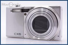 動作品 RICOH CX6 シルバー #26165 - メルカリ
