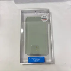 【新品未使用】 LANVIN/ランバン en Bieu ブックタイプケース for iPhone 14/ライトグリーン　R22C070Hのサムネイル
