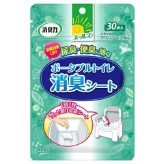 消臭力 エールズ ポータブルトイレ消臭シート 30枚 0のサムネイル