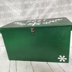 70《宅配BOX》収納 ボックス 置き配 りんご箱 木箱 コンテナ ポスト