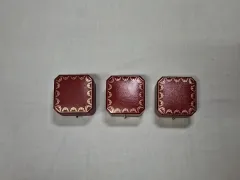 正規品 カルティエ ヴィンテージ 八角 リング ケース 3個 SETのサムネイル