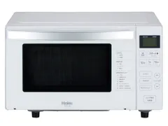 【動作確認済】【中古】本体のみ 18L 庫内フラット 電子レンジ JM-FH18G-W ホワイト系 2021年製のサムネイル