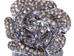 レディース 専用JH31☆高級 ダイヤモンド0.35ct K18WG ペンダントヘッド