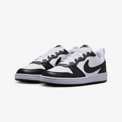 ナイキ ジュニアシューズ スニーカー ひも靴 NIKE コートボロー LOW リクラフト GS|22.5-25.0cm 子供靴 ローカット スポーツ 運動靴 nike キッズ COURT BOROUGH LOW RECRAFT GS/DV5456-131のサムネイル