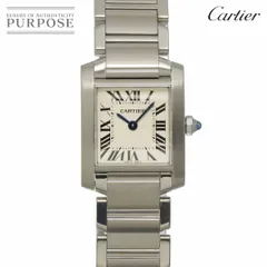 カルティエ Cartier タンクフランセーズSM W51008Q3 レディース 腕時計 アイボリー クォーツ ウォッチ Tank Francaise 90320073のサムネイル