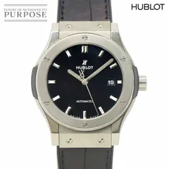 ウブロ HUBLOT クラシックフュージョン チタニウム 542 NX 1270 LR デイト メンズ 腕時計 ブラック 自動巻き Classic fusion 90327942のサムネイル