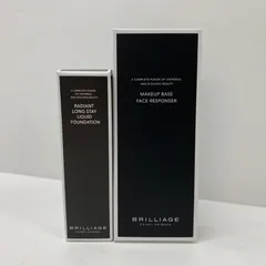W2143 BRILLIAGE ラディアント ロングステイ リキッドファンデーション 20 35g / メイクアップベース フェイスレスポンサー 33g 計2点セットのサムネイル