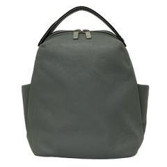 【美品】マザーハウス　ミニマトウ　リュック　バックパック　オールレザー　緑y2k 美品】マザーハウス ミニマトウ リュック バックパック オールレザー