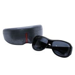 希少☆PRADA プラダ SPR53F サングラス ブラック 廃盤品 入手困難