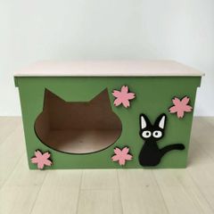 IKEA イケア KALLAX カラックス キャットハウス クッション付き - メルカリ