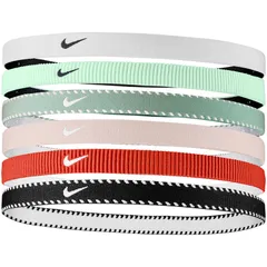 NIKE(ナイキ) ナイキ フレックス クラシック ヘッドバンド 6本パック マルチアスレ ウェアアクセサリー ヘアバンド  BN2003、(030)キャノン