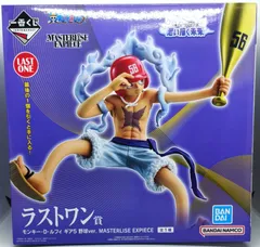 一番くじ ワンピース 思い描く未来 ラストワン賞 モンキー・D・ルフィ ギア5 野球ver. MASTERLISE EXPIECE
