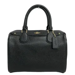 COACH(コーチ) ハンドバッグ ミニベネット サッチェル F57521 黒 レザー
