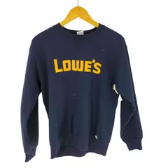 ラッセルアスレチック RUSSELL ATHLETIC USA製 LOWEs 両面プリント 前V クルーネックスウェット メンズ JPN：M 