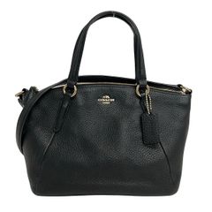 美品】COACH コーチ ケルシー サッチェル 2way ショルダーバッグ 黒