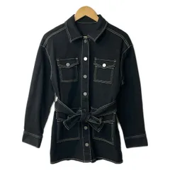 Diagram GRACE CONTINENTAL(ダイアグラム) コート サイズ38 M レディース美品  - 黒 長袖/ステッチ/秋/冬のサムネイル