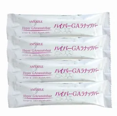 エイミエール　ハイパーギャラナッツバー　個包装　4本　　AMYAILE HyperGAranutsbar チアシード　GABA　ラフマのサムネイル