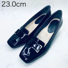 新品 箱入り【あぽんさんコラボ ローファー】ブラック/ サイズLL 24.5 