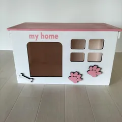 107《キャットハウス》猫 犬小屋 ドッグハウス 子犬 木箱 ペットのサムネイル