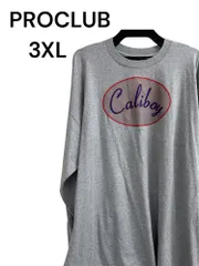 PROCLUB 長袖 カットソー ロンT 3XL グレー    1174のサムネイル