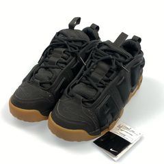 26.0cm NikeAirMoreUptempo Low Black/Gum - メルカリ