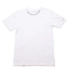 CHROME HEARTS クロムハーツ NECK LOGO S/S TEE ポケット付き 半袖Tシャツ ホワイト スクロールラベルロゴ CHロゴ ホワイト Sサイズ 美品 中古 4a003224のサムネイル
