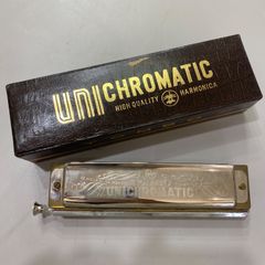 極美品/ケース付SUZUKI SCX-48 クロマチックハーモニカ 鈴木楽器①