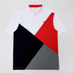 105 ルイカステル 白 バイカラー 機能性 カラーTシャツのサムネイル