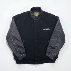 vintage BRTH BREATH notice 袖レザー スタジャン - メルカリ