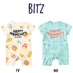 BIT'Z ／ ビッツ 子供服 　ベビー服　楽しいテーマパーク柄ロンパス　70cm　男の子 女の子　BABYのサムネイル