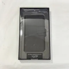 【新品未使用】 LANVIN/ランバン　手帳型ケース for iPhone 14 /ブラック　R22C071Kのサムネイル