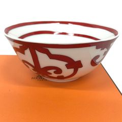 未使用美品・箱付】エルメス【ガダルキヴィール】ライスボウル・磁器