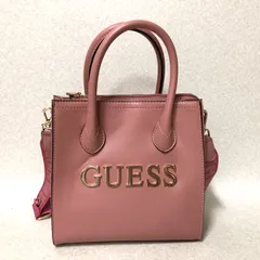 D321 guess ゲス BEACON Falls ハンドバッグ ポーチ無し ピンク 263485260のサムネイル