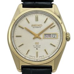 그랜드 세이코 Grand Seiko 기계식 하이 비트 36000 6146-8000 실버 스테인레스 스틸 / 골드 플레이 티드 자동 감기 남성 시계