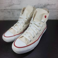 converse ALL STAR HEARTPATCH HI コンバース オールスター ハートパッチ ハイ 23.0cm ホワイト 白 キナリ 1707 L04584