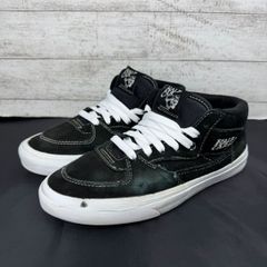 VANS HALF CAB バンズ ハーフキャブ ブラック ホワイト 黒 白 24.0cm 721454 L04977