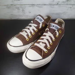 converse ALL STAR FLATEYELETS OX コンバース オールスター フラットアイレッツ オックス 24.0cm ブラウン 茶 1SC372 L05362のサムネイル