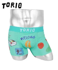 新品 未使用 TORIO トリオ 下着 Discount Market メンズ ボクサーパンツ 519122【メール便】 ディスカウントマーケットのサムネイル