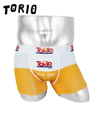 新品 未使用 TORIO トリオ 下着 バナナBOX メンズ ボクサーパンツ 519123【メール便】 イエローのサムネイル