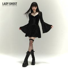 BODYLINE チェック ワンピース ゴシックコア ダークコア ゴスロリ