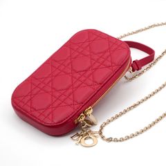 Christian Dior カナージュ スマホショルダーバッグ - メルカリ