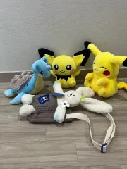 ポケットモンスター ぬいぐるみ ピカチュウ、ゼニガメ、ピチュー、うさぎ ぬいぐるみ